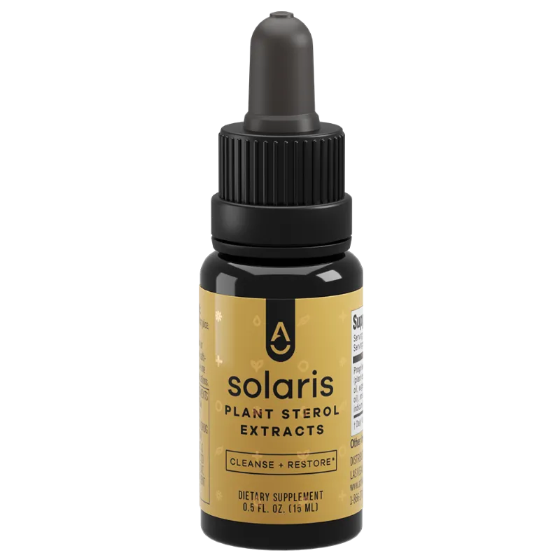 Activation Products Solaris immune and cellular antioxidant support bottle with botanical blend