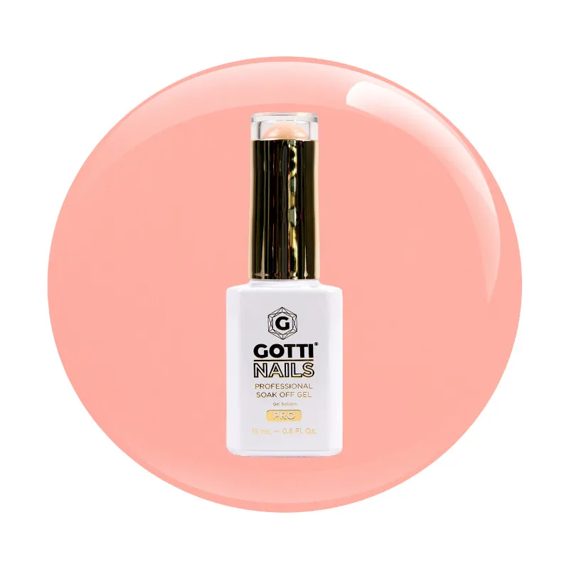 Gotti Nails #21G Gel Color The Secret Sauce soft salmon-pink gel polish bottle