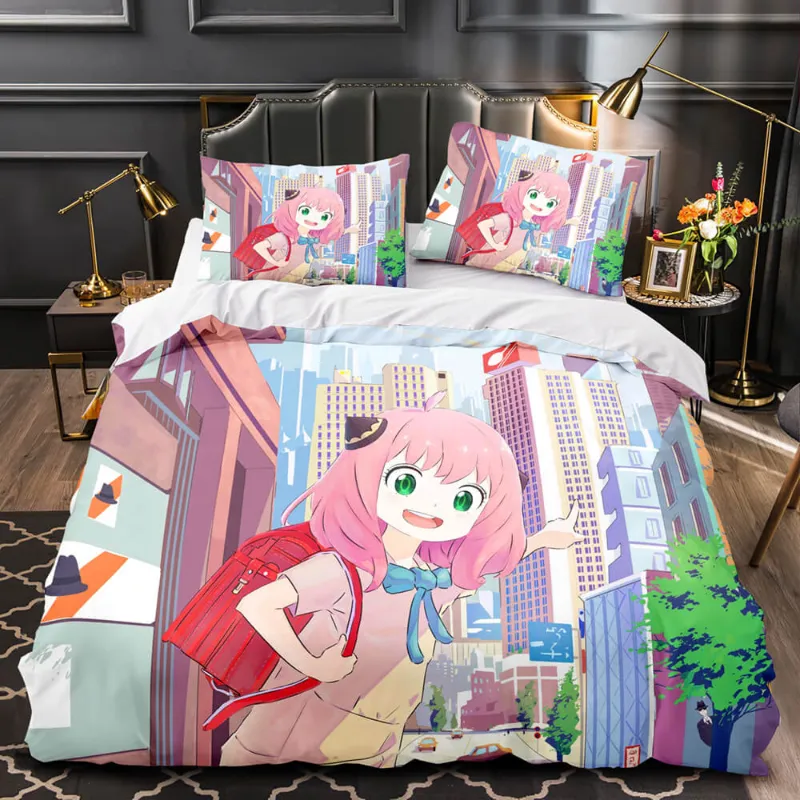EBuycos 2022 New SPY×FAMILY Bedding Set Quilt Covers duvet with pillowcases