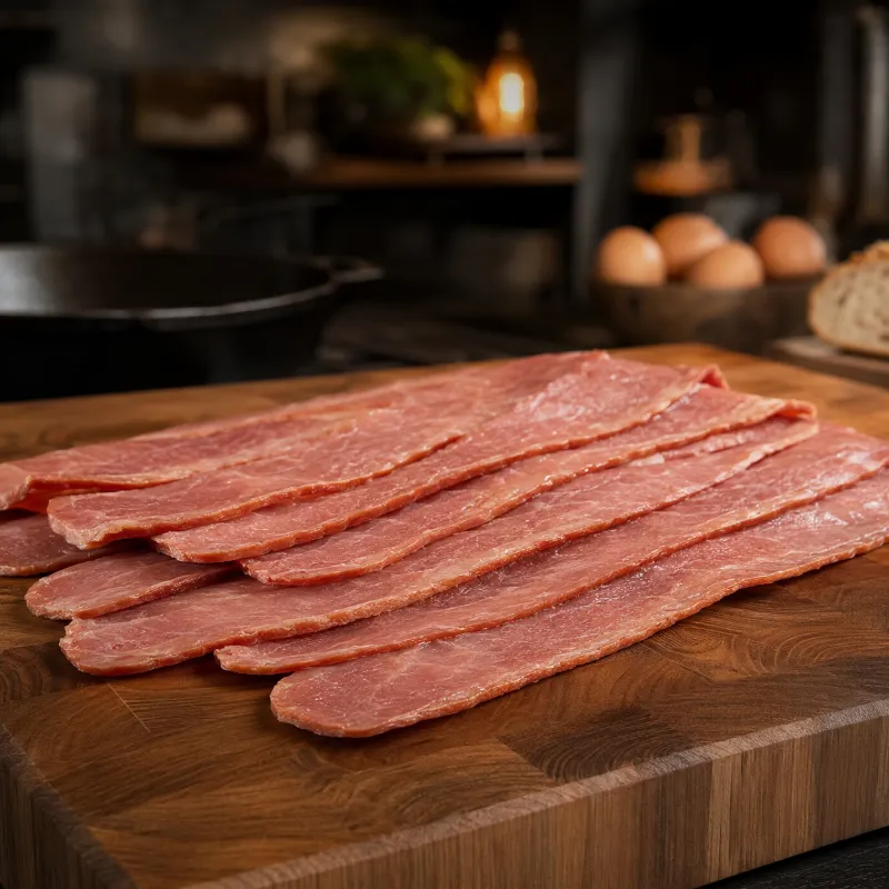 Halal World Depot Halal Smoked Turkey Bacon Breakfast Slices 12oz pack