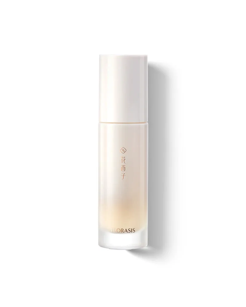 Florasis Serum Touch Perfecting Longwear Foundation with shade range display