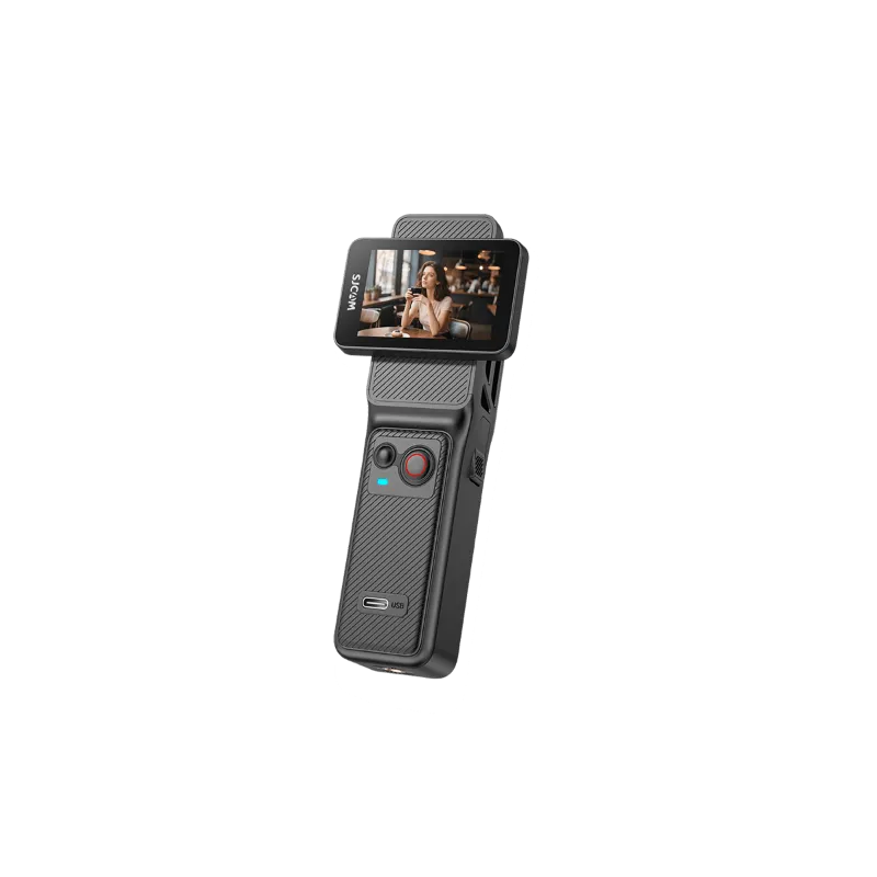 SJCAM C400 3-in-1 Handheld Action Camera with detachable body and rotatable screen