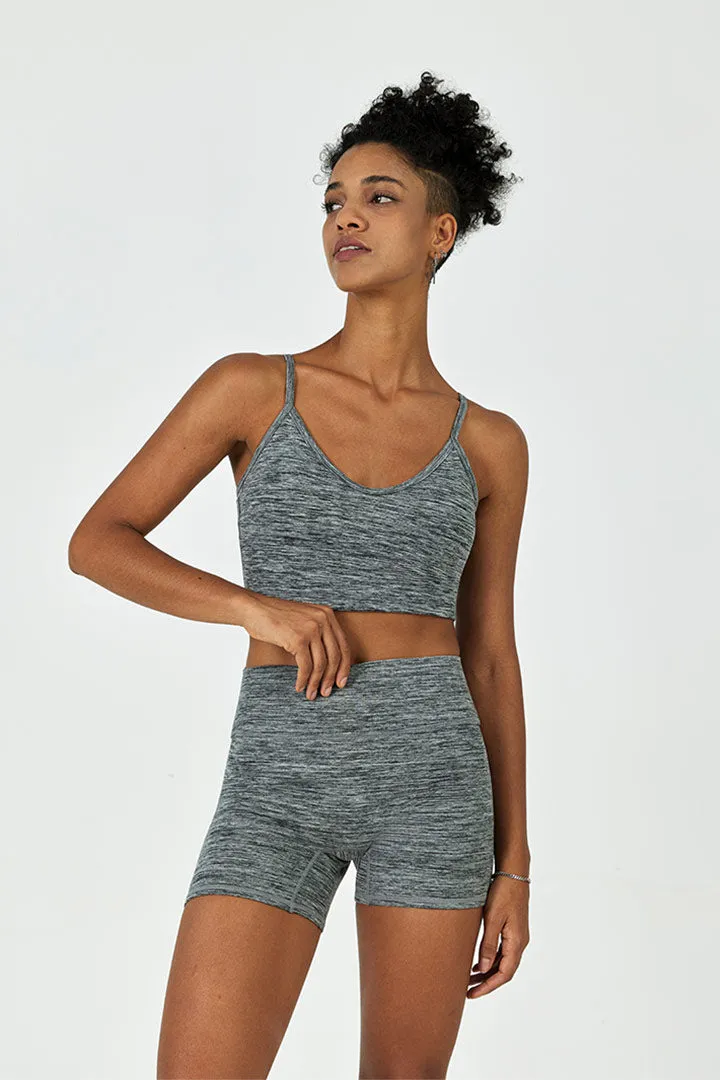 SALTUM Adjustable Longline Bra Low Support with scoop neckline and built-in pads