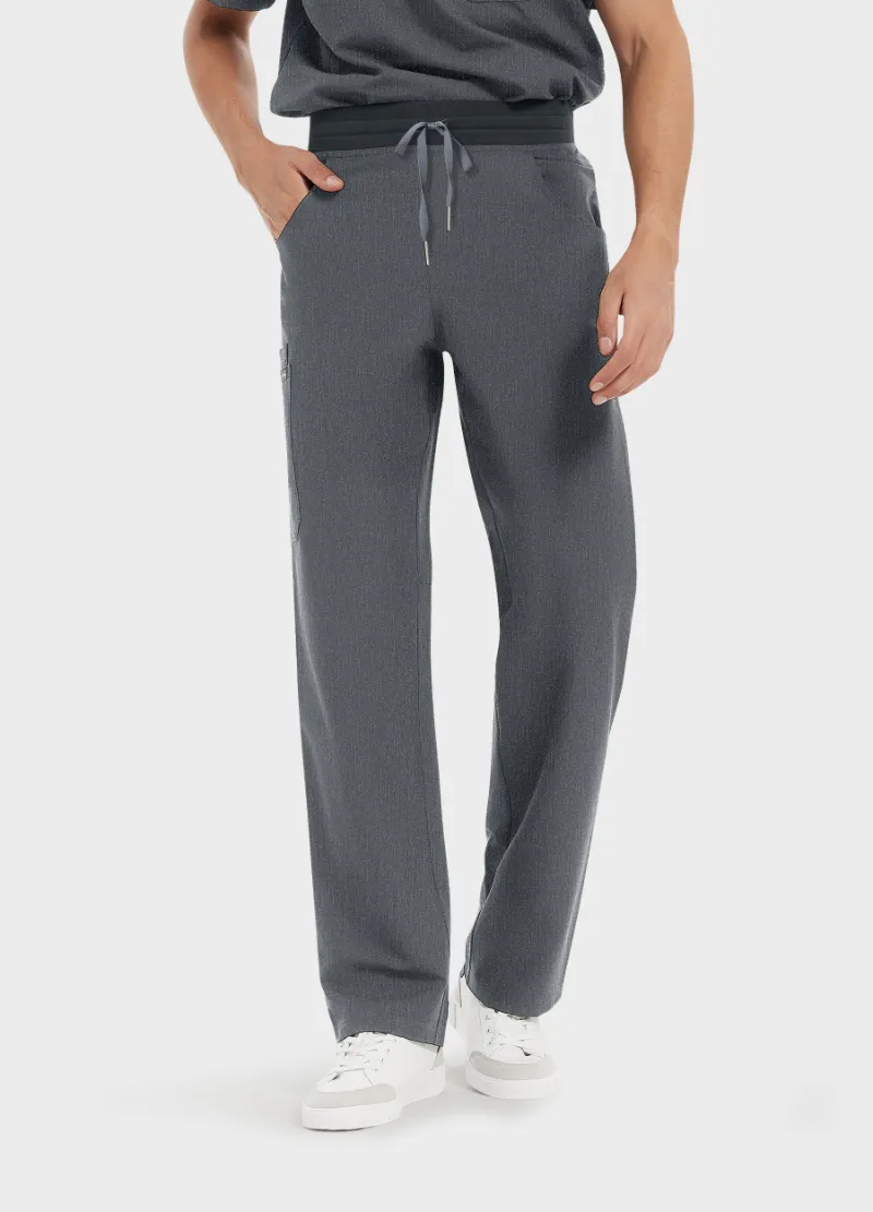 COMENII ProEase Essential Scrub Pant in graphite gray with elastic waistband