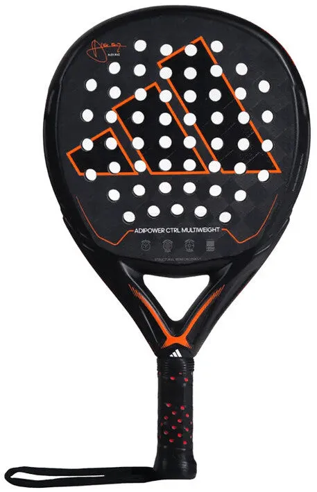 Do It Tennis Adidas Adipower Multiweight CTRL 3.3 Padel Racket in Black/Orange