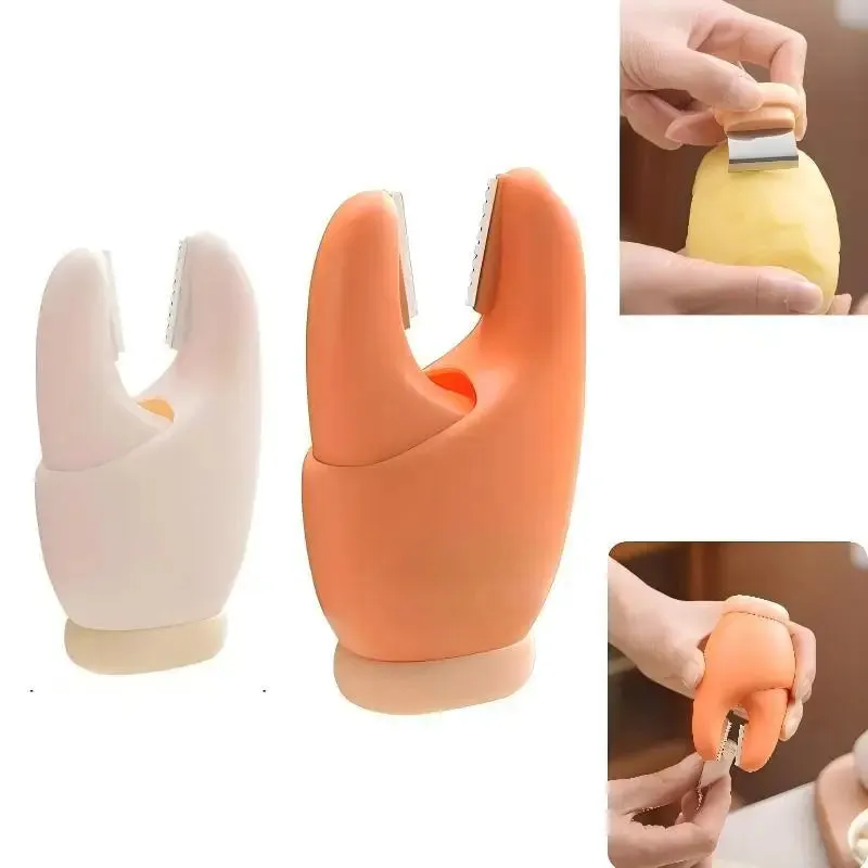 Kicklo 2 In 1 Peeler and Scraper Tool with ergonomic ABS handle