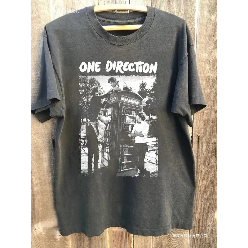 TTAesthetic 1D Album Graphic T-Shirt Top