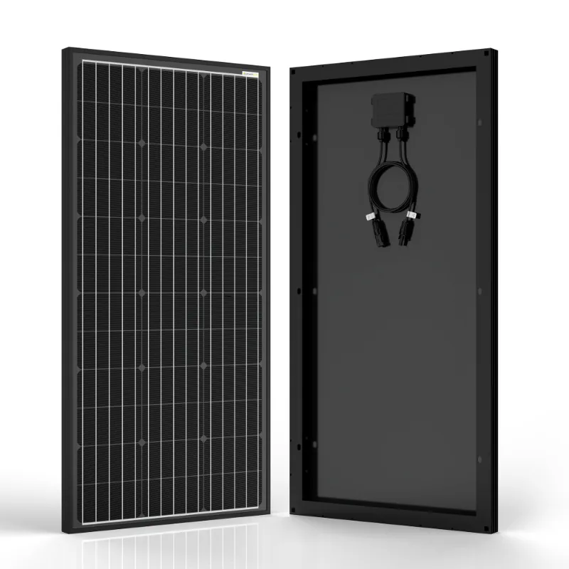 ACOPOWER 200 Watts Mono Solar Panel with aluminum frame and pre-drilled mounting holes