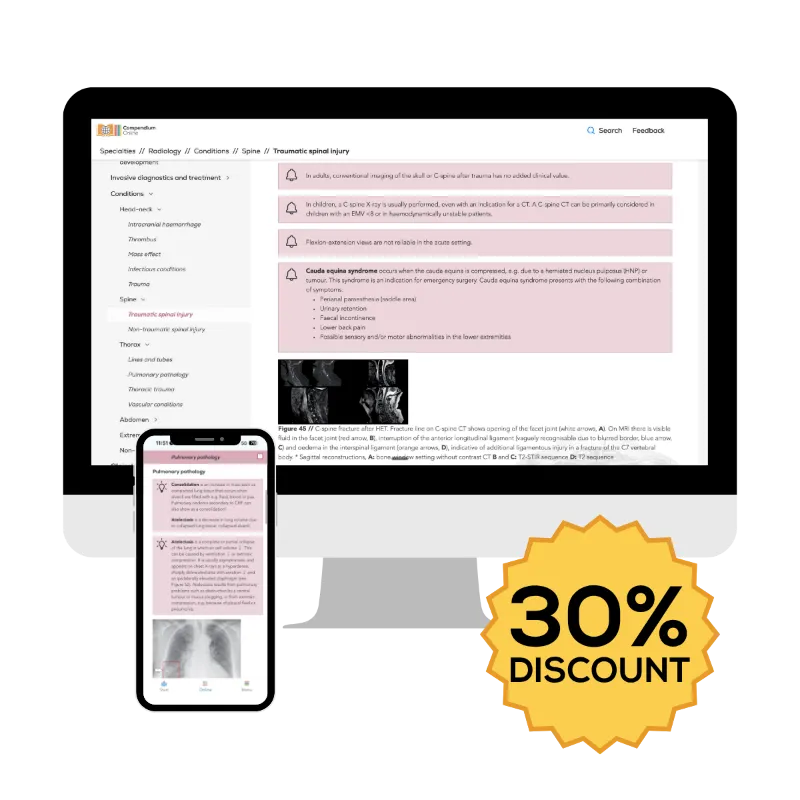 Compendium Medicine Radiology Online Subscription digital medical imaging reference guide