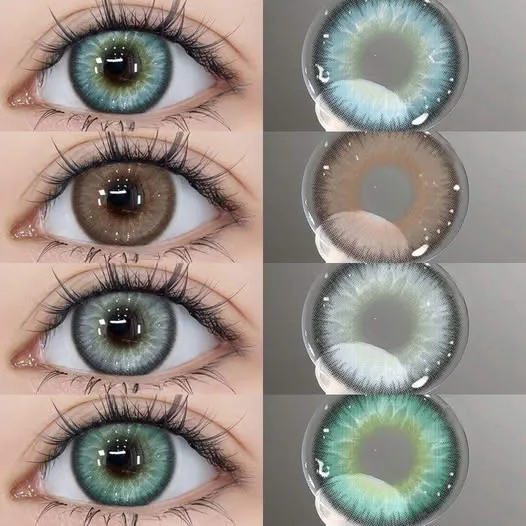 EYESFAV Chergui Green 6 Months colored contact lenses product photo
