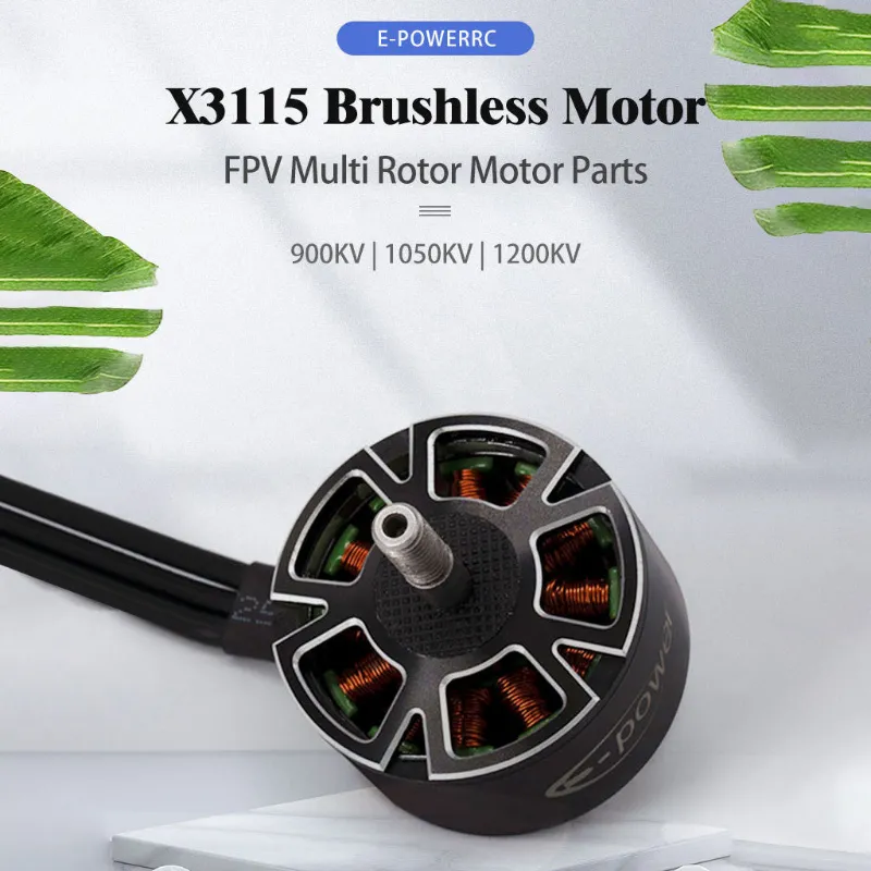 QWinOut E-power 3115-900KV brushless motor aluminum
