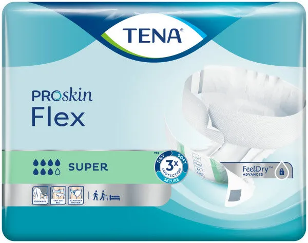 ActivKare TENA ProSkin Flex Super Belted Incontinence Brief pack product photo