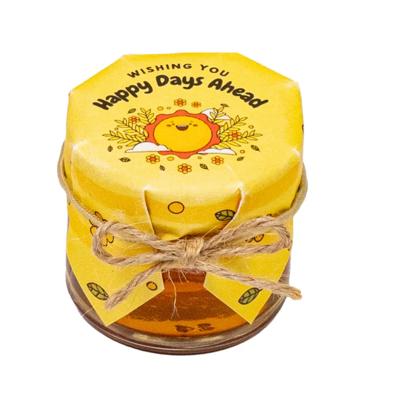 HoneySpree Happy Days Ahead mini honey jar retirement gift