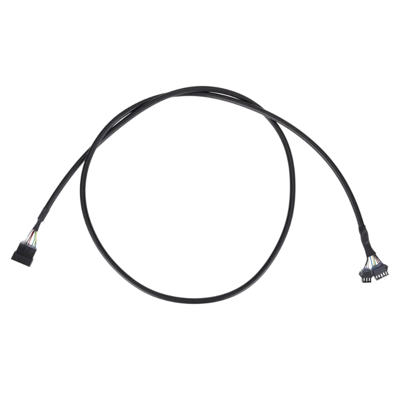 Eahora E-scooter Chrome M1PS Taillight Wire, connector wire laid out for the camera