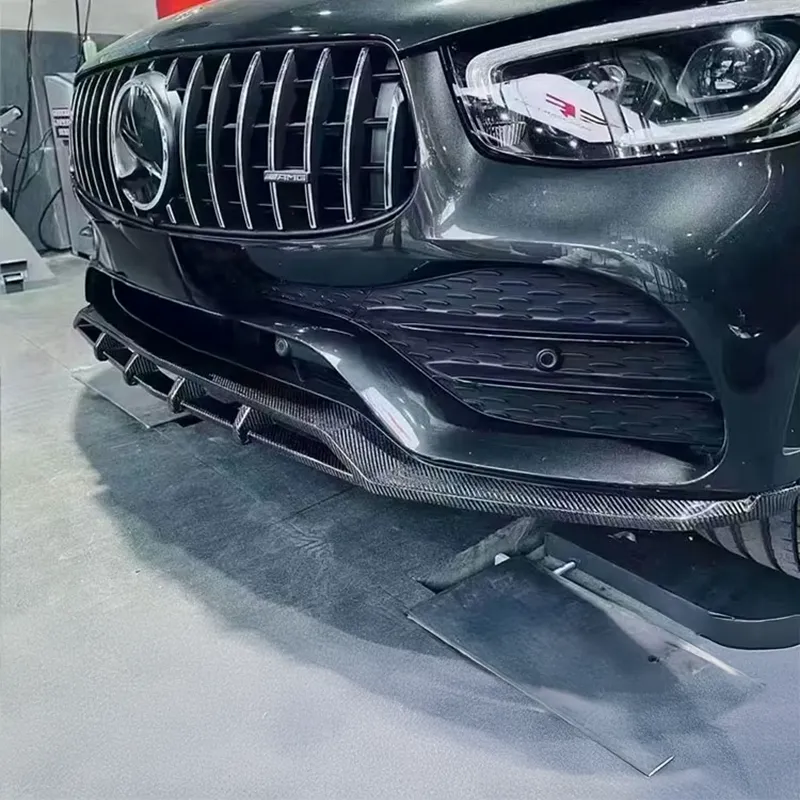 Twenty Two Tuning Aero Style Carbon Fiber Front Lip Spoiler for Mercedes GLC Class W253