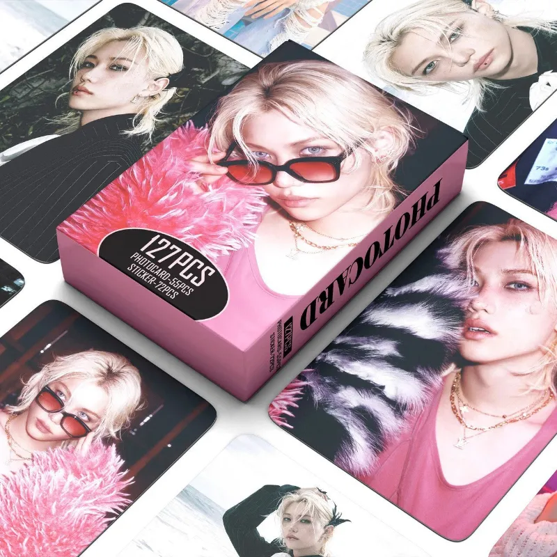 TTAesthetic 127PCS DO IT FELIX Photocard Stickers with adorable artwork designs
