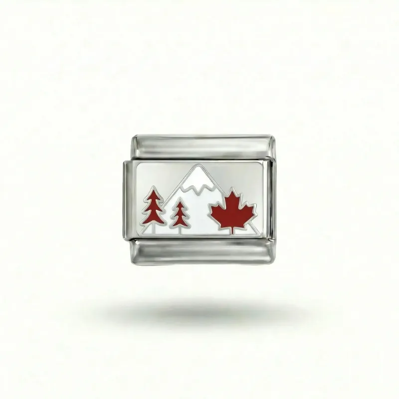 Charms Official Canada Badge charm for bracelet