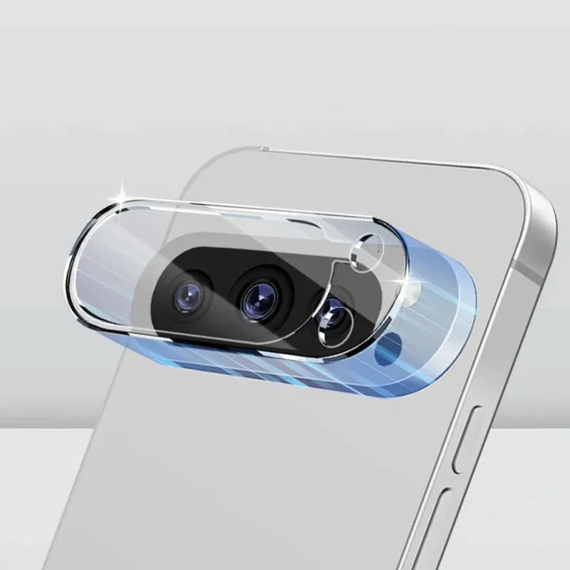 The Pixel Case Google Pixel Camera Lens Protector 2-pack showing clear tempered glass film for camera protection
