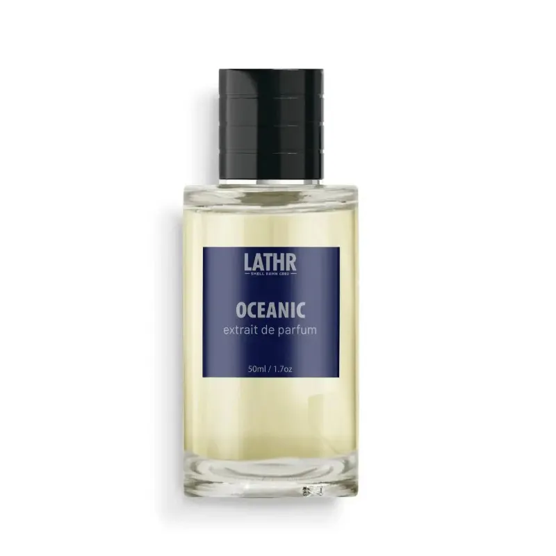 LATHR Oceanic Extrait Cologne bottle with fresh green scent