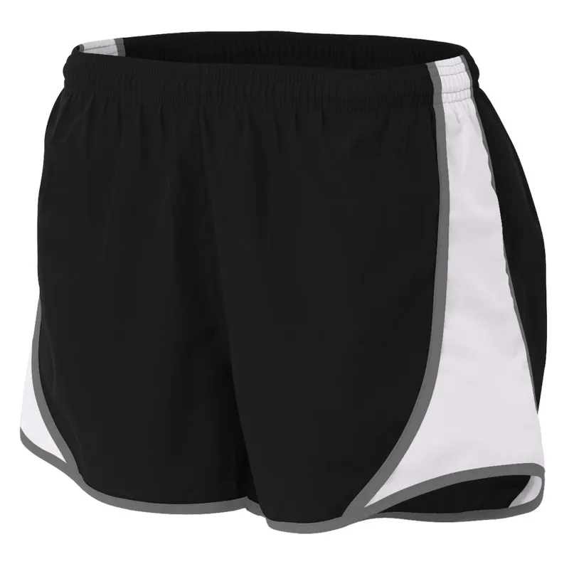 Do It Tennis A4 Women's 3 Inch Tennis Speed Shorts Black White