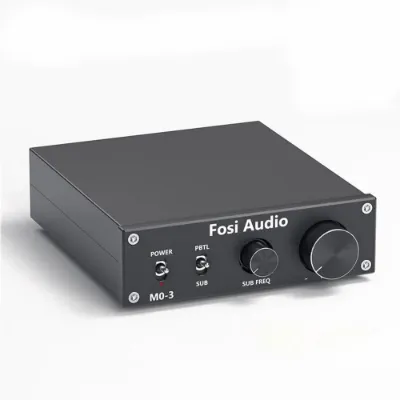 Fosi Audio M03 Subwoofer Mono Amplifier with frequency control knob