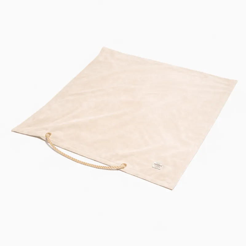 Found My Animal Beige Washable Velvet Dog Bed Cover replacement pillow case