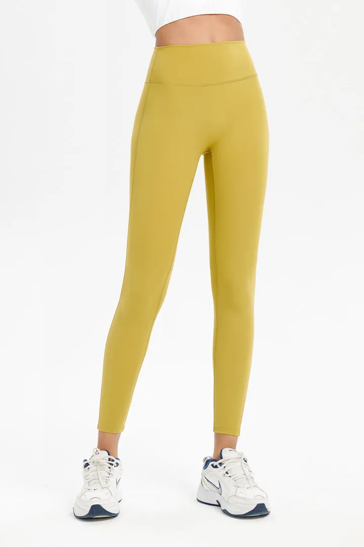 SALTUM 7/8 Naked feeling Retro legging High-Waisted Legging in retro styling with curved back seam