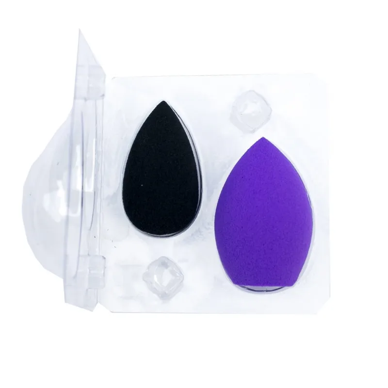Nuban Beauty Mini Pro Blending Sponge Set, two small makeup sponges