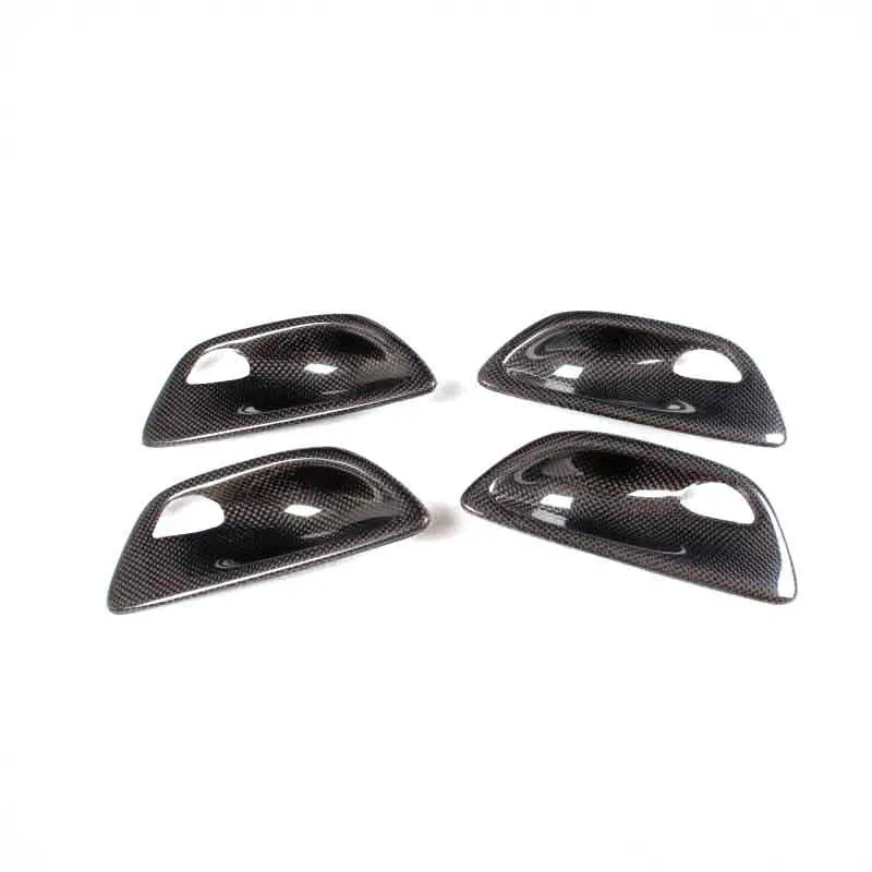 Twenty Two Tuning Add-On Carbon Fiber Interior Door Handle Set compatible with BMW 5 Series F10