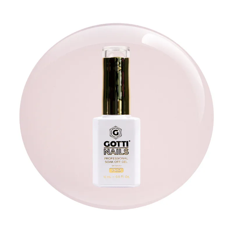 Gotti Nails #106G Gel Color Drinks Are On Me champagne shimmer gel polish bottle