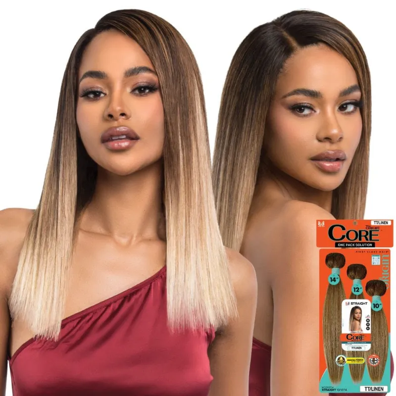 Hairsofly Shop Bobbi Boss Miss Origin Synthetic Quick Weave straight hair in linen color