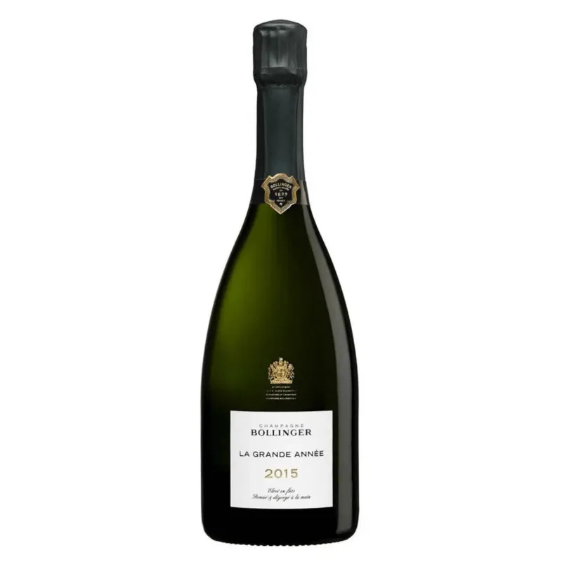 Mr.D Wine 2015 Bollinger La Grande Annee Brut Champagne bottle with toast and citrus notes