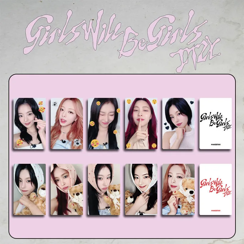 TTAesthetic Girls Will Be Grirls Bonus Photocard with charming vibrant artwork