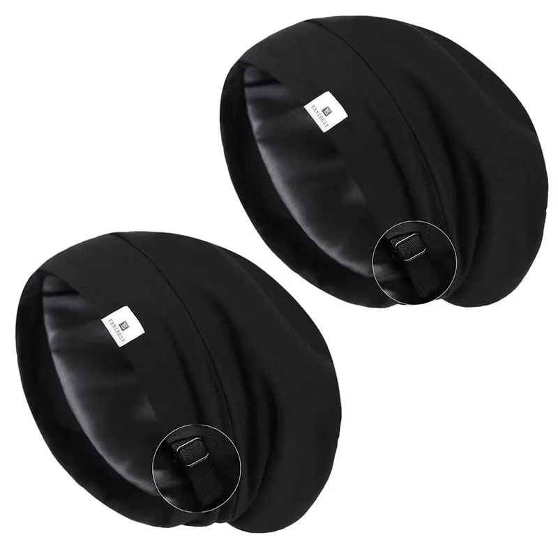 Yanibest Satin Lined Cap displayed showing satin interior and outer cap fabric