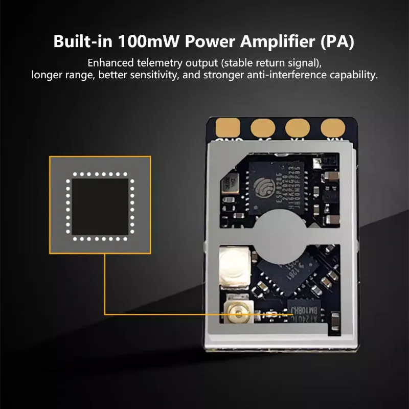 QWinOut Darwin FPV Cement 2.4G ELRS receiver dustproof waterproof