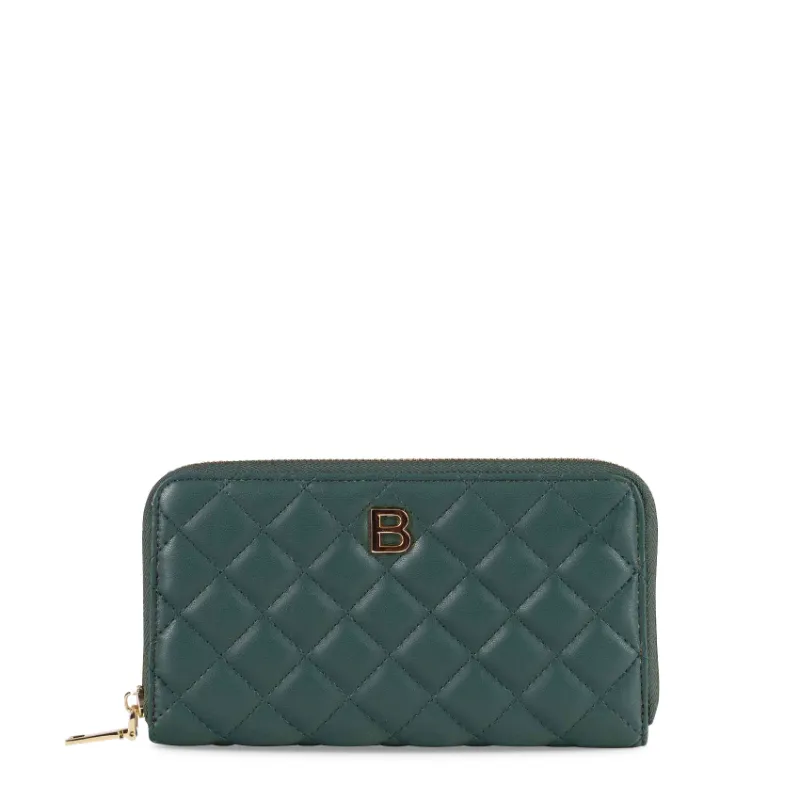 Bond & Mason The Elisabeth Continental Wallet in green showing continental wallet