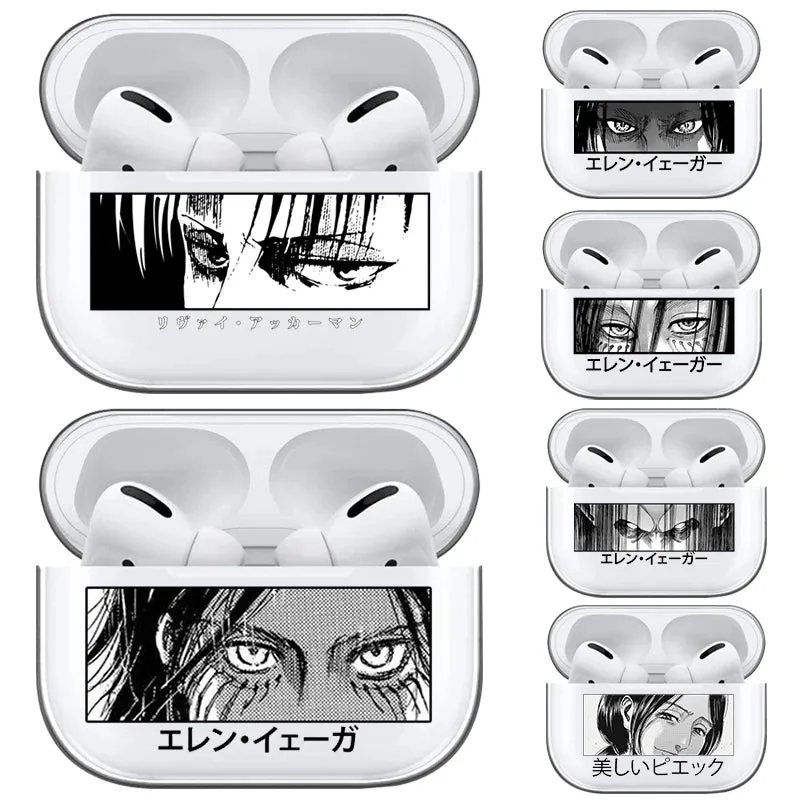 Animeancy Attack on Titan Airpod Cases silicone protective case