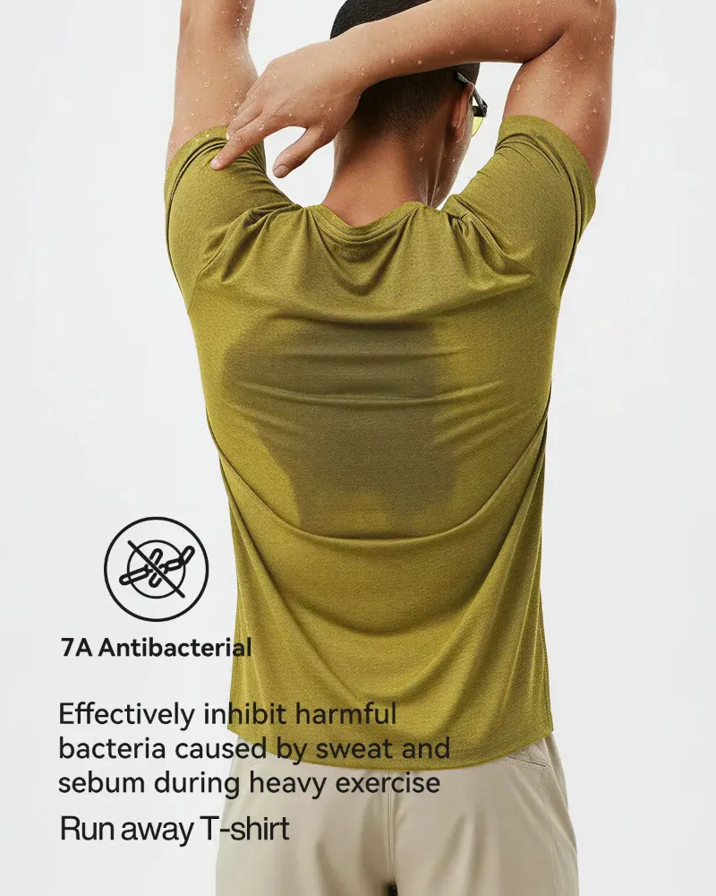 INFLATION AirFlow Rudolf Breathable Tee in clean minimalist silhouette with Rudolf fabric