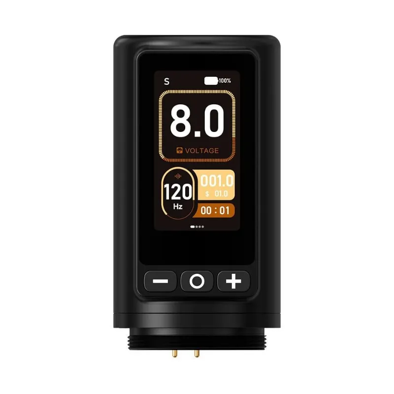 Ambition Tattoo Soldier 270 Wireless Battery with color touch screen display