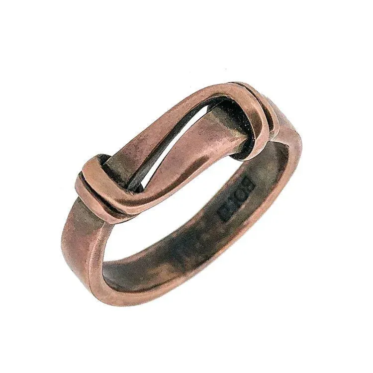 Nammi Árni handmade copper Viking ring jewelry from Iceland