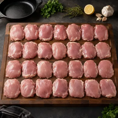 Halal World Depot Family-Sized 10lb Halal Chicken Thigh Pack bulk bundle