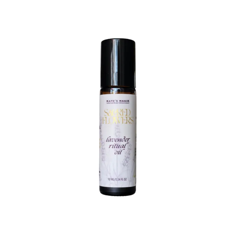 Kates Magik Lavender Ritual Oil roll-on bottle for calm and balance