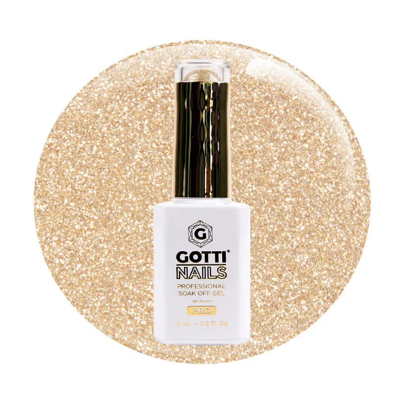 Gotti Nails #104G Gel Color Encore! Go For More! multidimensional glitter gel polish bottle