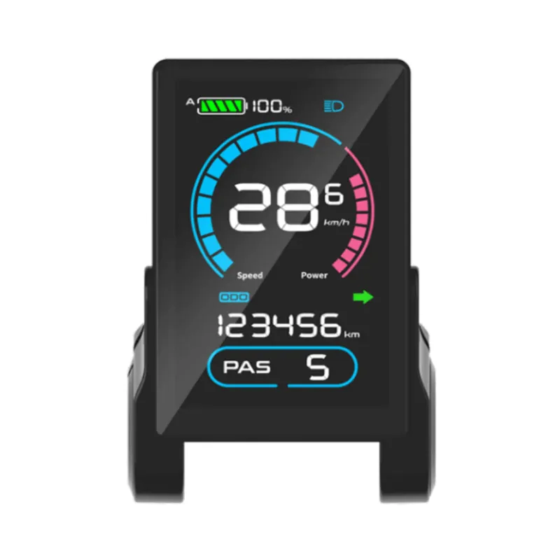 EKXBike Electric Bike Display showing speed and battery data