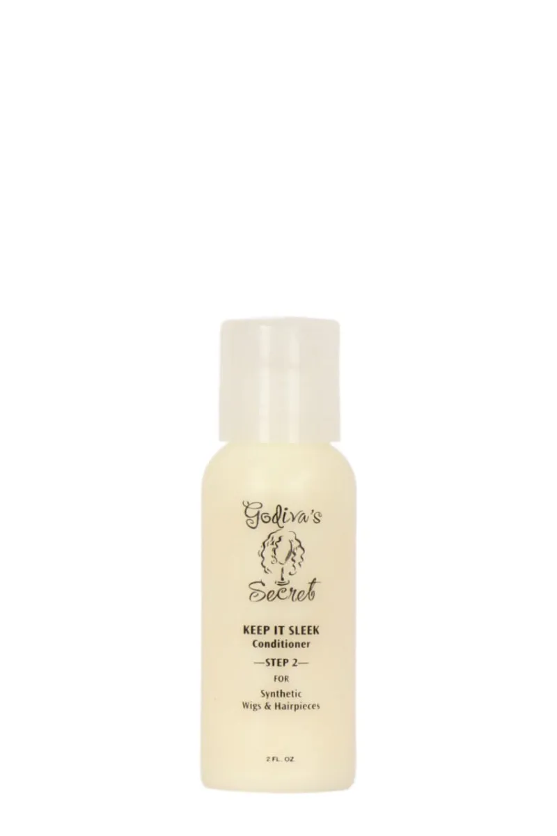 Godiva's Secret Wigs Keep It Sleek Conditioner Mini 2 oz travel size