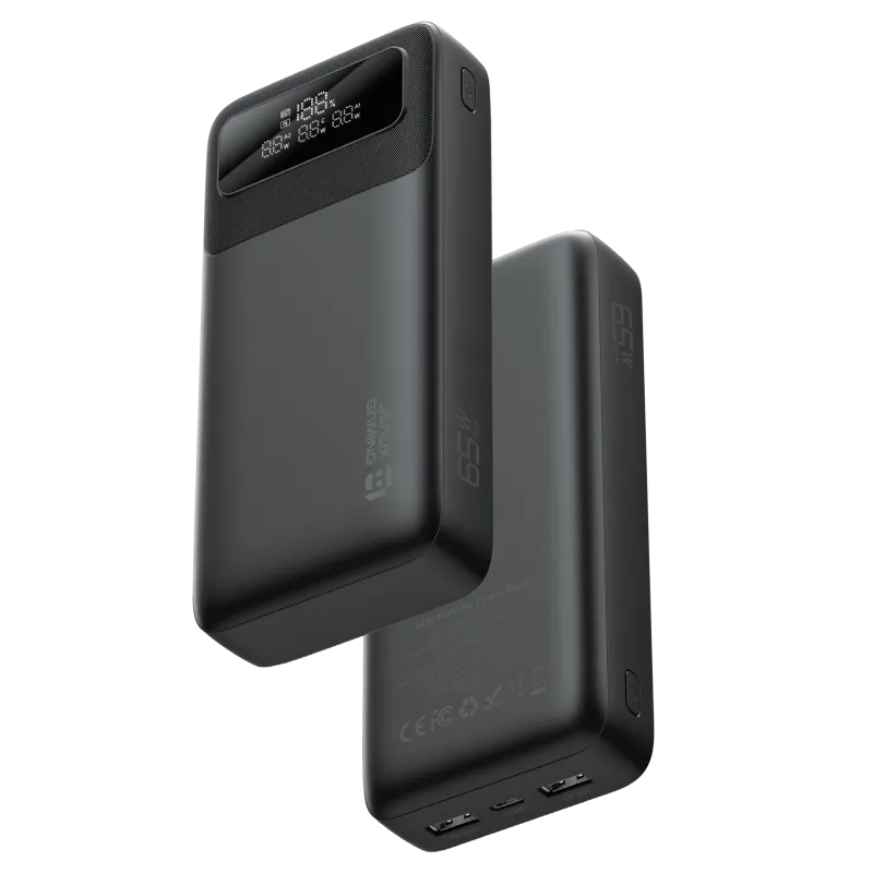 JSAUX 20000mAh 65W PD Portable Powerbank with digital display
