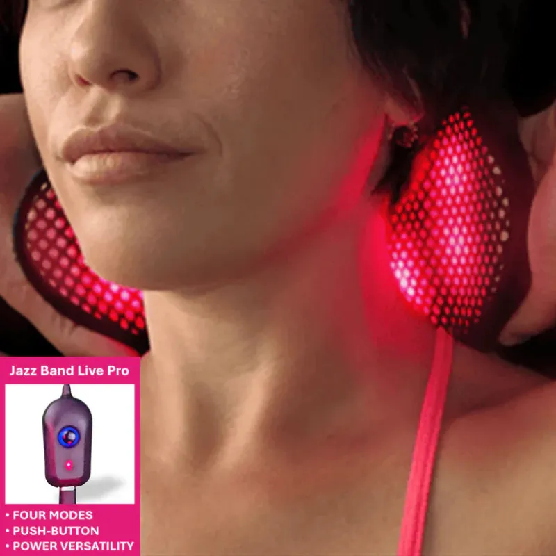 Rezzimax DNA Vibe Jazz Band Live Pro wearable red-light therapy device