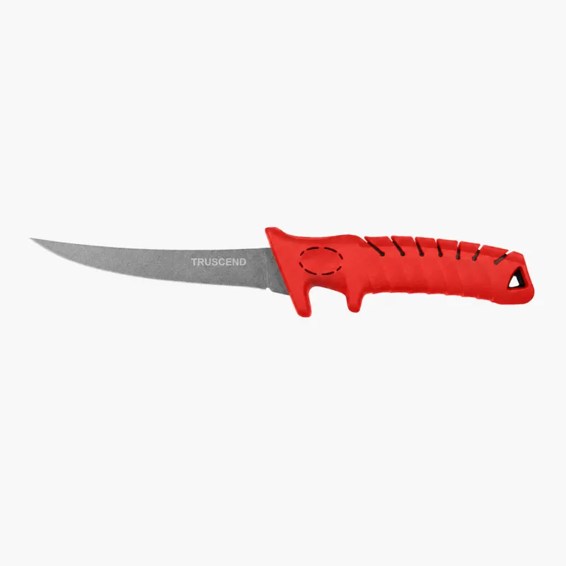 Truscend Fishing Fishing Fillet Knife Set with protective sheath, glove, and sharpener