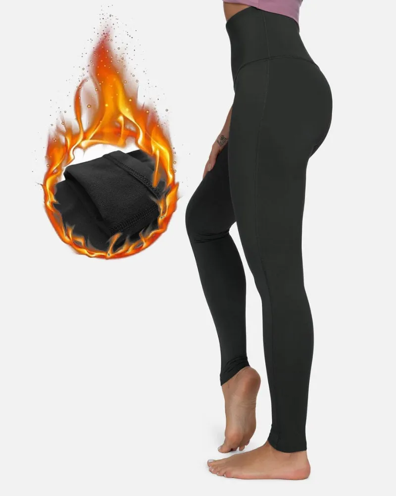 QUEENIEKE Flex High Waist Tummy Legging 60129, side view showing waistband