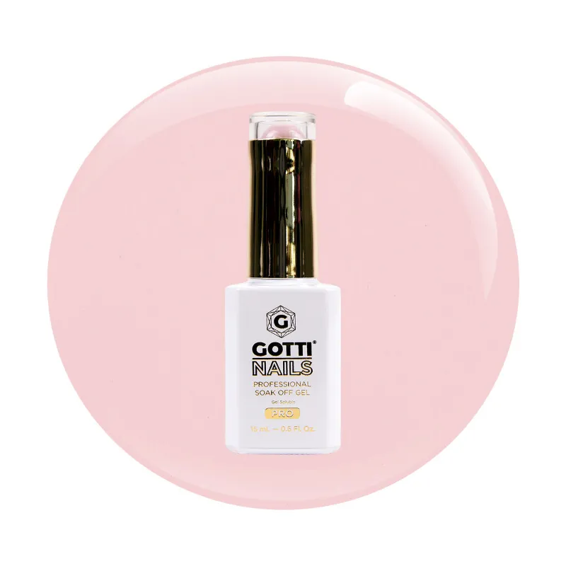 Gotti Nails #16G Gel Color Dreaming Of U light pink lavender crème gel polish bottle
